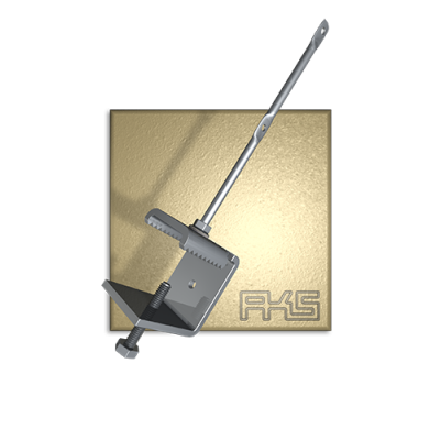 PIXX® TRÄGERELEMENT 1-FACH FÜR GESIMS, BALKEN, T-TRÄGER UND DACHRINNEN